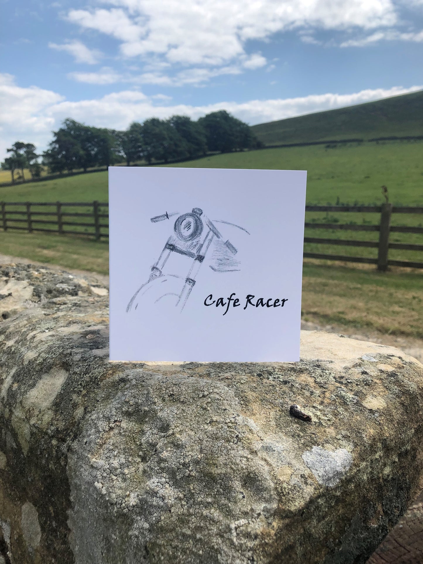 Café Racer - Greeting Card