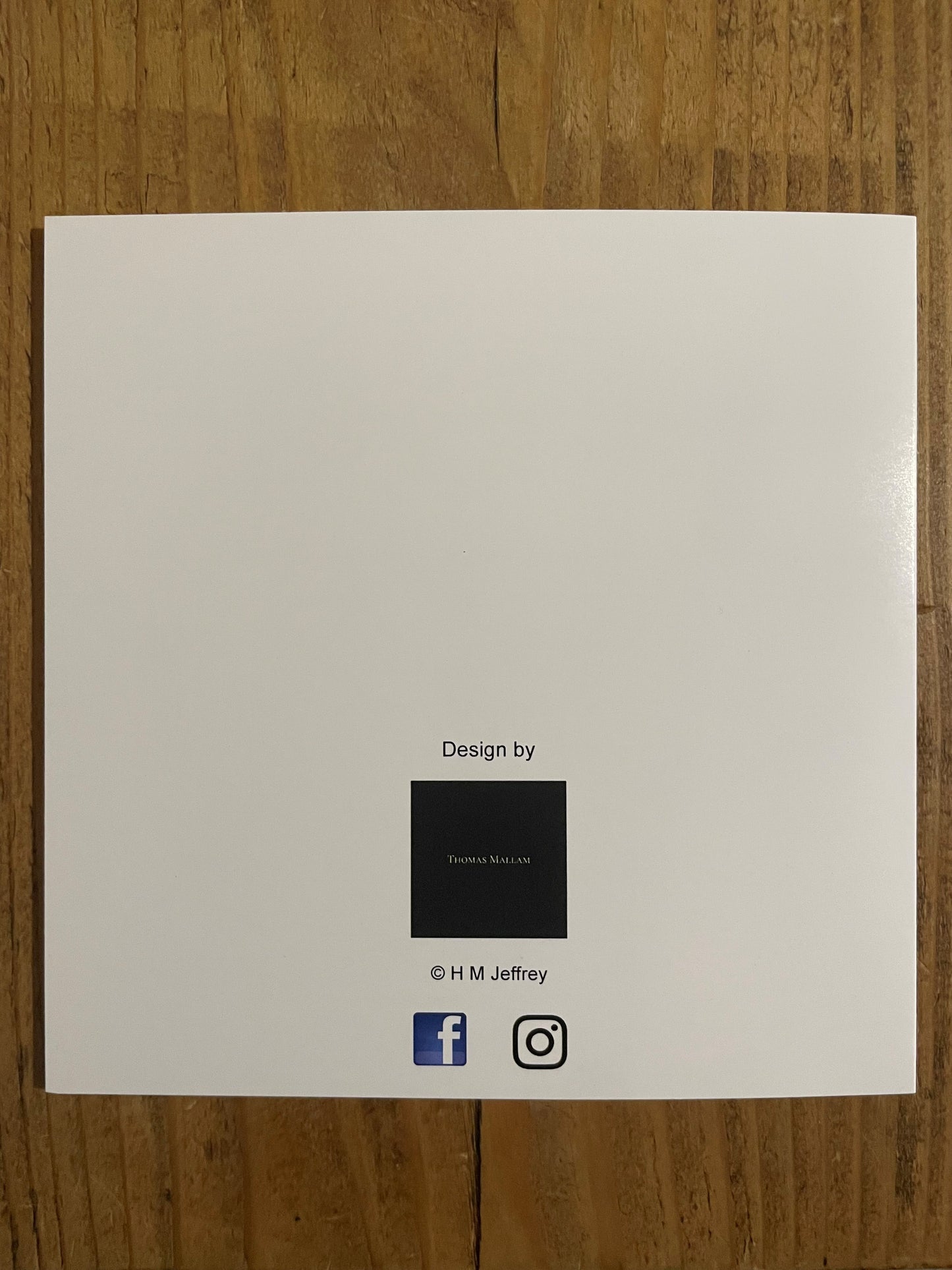 Chopper Motorcycle - Greeting Card